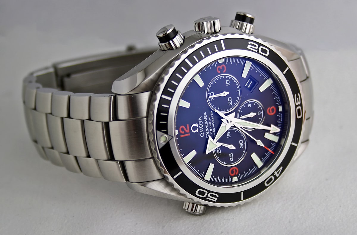 Chronograph Leather Watch
